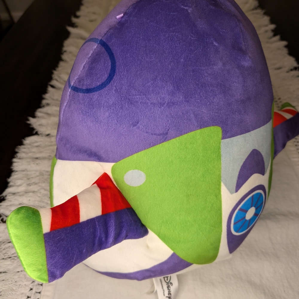 Buzz Lightyear Plush Toy - Green and Purple - Picture 6 of 7